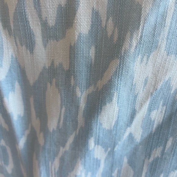 Denim-esque racer backed leopard print dress (Anthropologie) - Picture 3 of 7